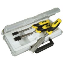 COFFRET CISEAUX A BOIS MANCHE BIMATIERE - 3 PCS